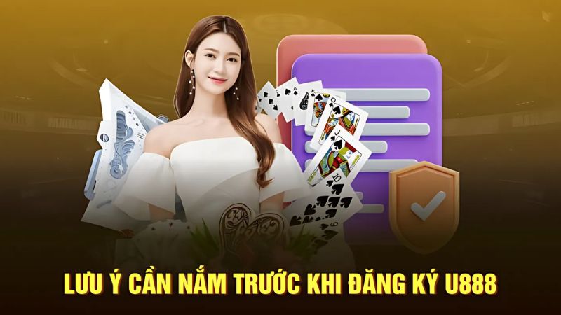 Vấn đề phát sinh khi đăng ký tại U888