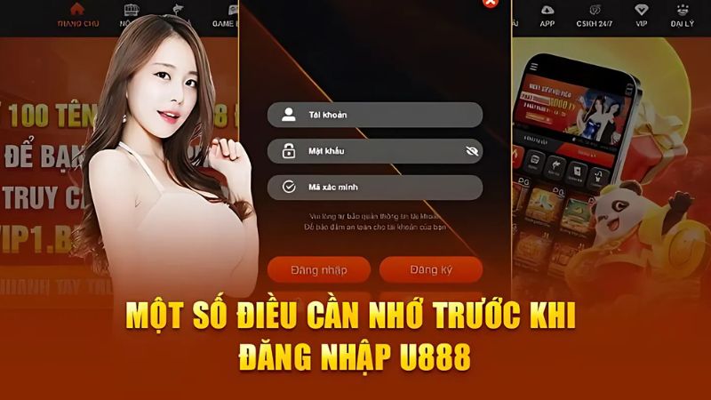 Tiêu chí cần để đăng nhập U888 thành công