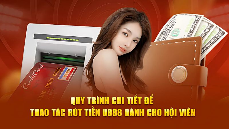 Hướng dẫn rút tiền tại U888